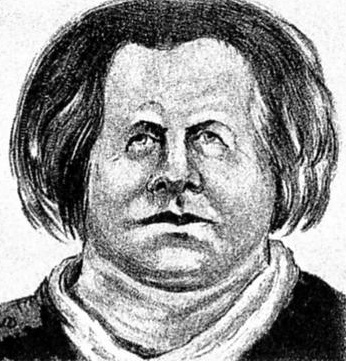 Israël Querido (karikatuur van Albert Hahn)