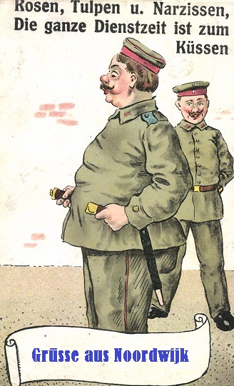 AK-Rosen-Tulpen-und-Narzissen-Die-ganze-Dienstzeit-ist-zum-Kuessen-e-dicker-Soldat-bekommt-den-Guertel-nicht-zu